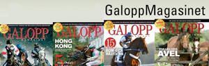 Galopp Magasinet – Sveriges nya tidning om världens största hästsport. Genberg & Co AB, Örnaberga Gård, 272 94 Simrishamn, Sverige. Tel: +46 414 23580, fax: +46 414 23125.
