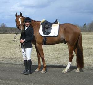 Hanna Torstensson och Sunnie Boy x